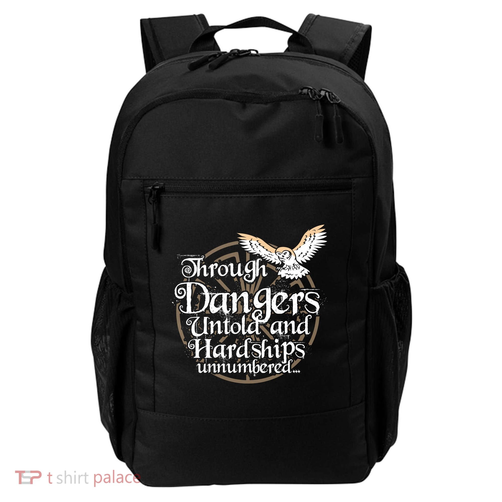 Through Dangers Untold And Hardships Unnumbered Backpack