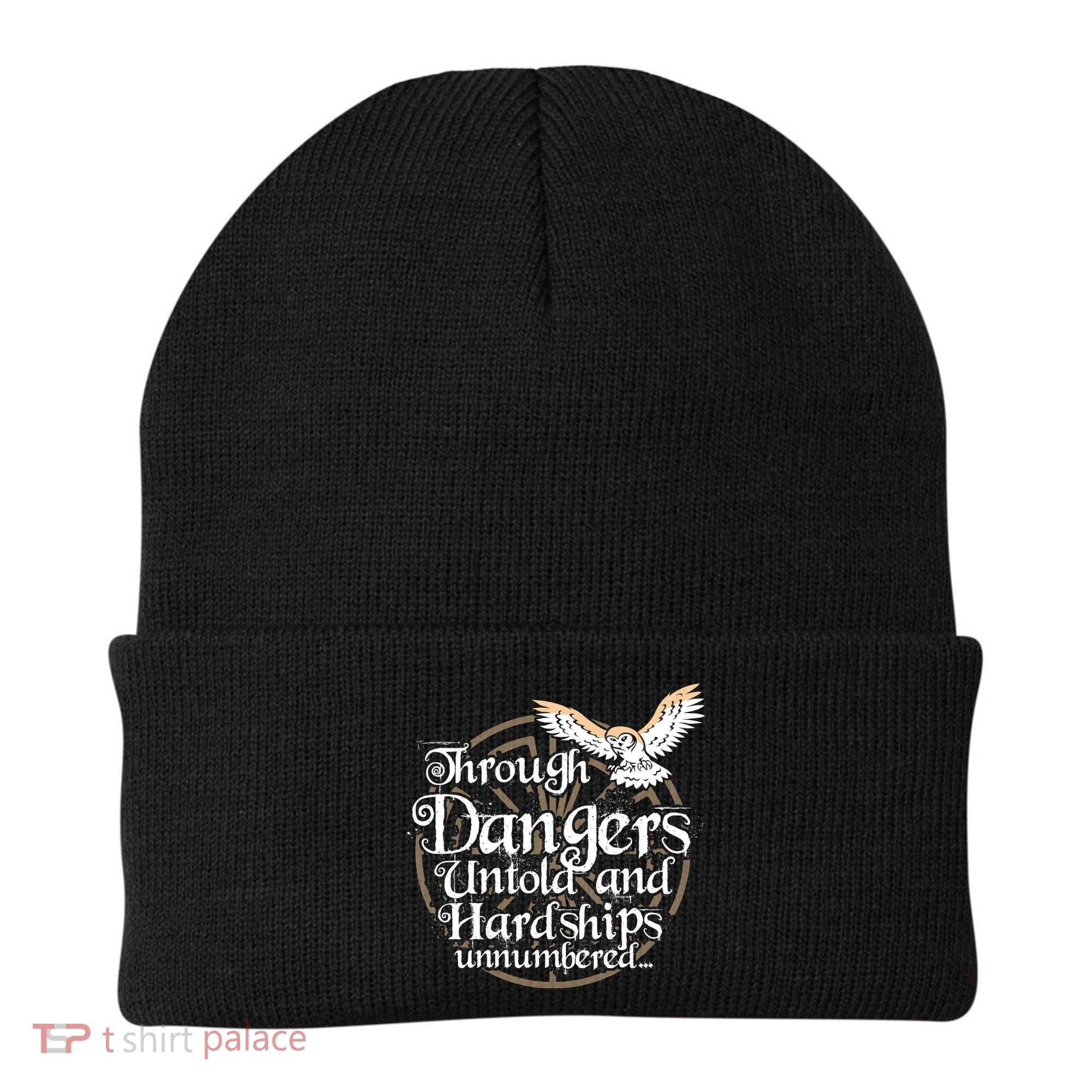 Through Dangers Untold And Hardships Unnumbered Beanie