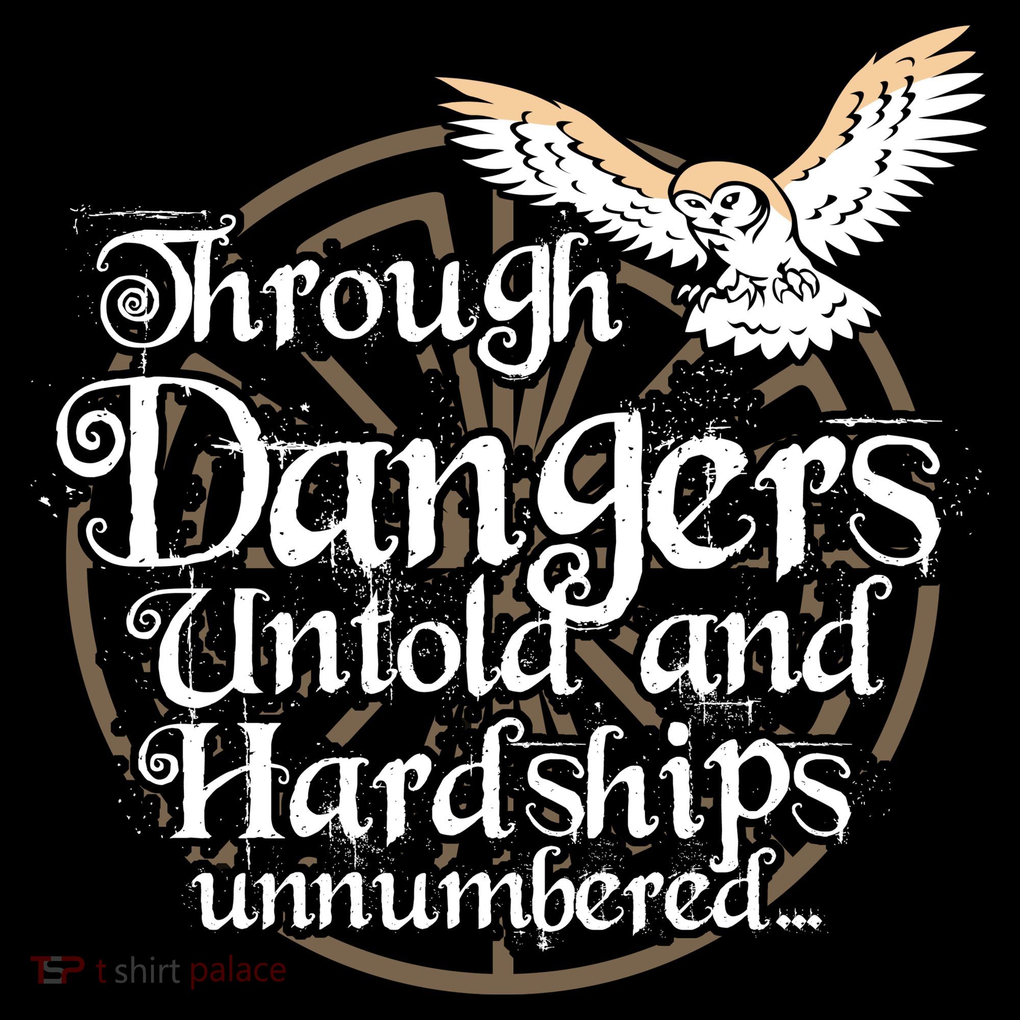 Through Dangers Untold And Hardships Unnumbered Visor
