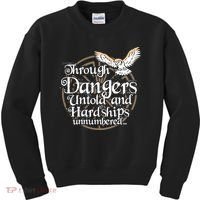 Through Dangers Untold And Hardships Unnumbered Kids Sweatshirt thumb 0