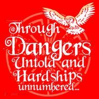 Through Dangers Untold And Hardships Unnumbered Santa Hat thumb 1