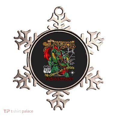 The Dragon Us 129 318 Curves 11 Miles Design Ornament