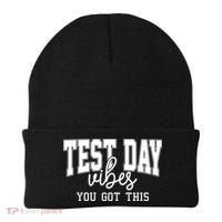 Test Day Vibes You Got This Beanie thumb 0