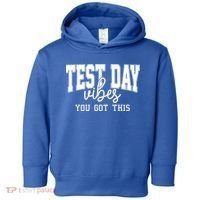 Test Day Vibes You Got This Toddler Hoodie thumb 0