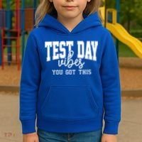 Test Day Vibes You Got This Kids Hoodie thumb 3