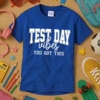 Test Day Vibes You Got This Kids T-Shirt thumb 3