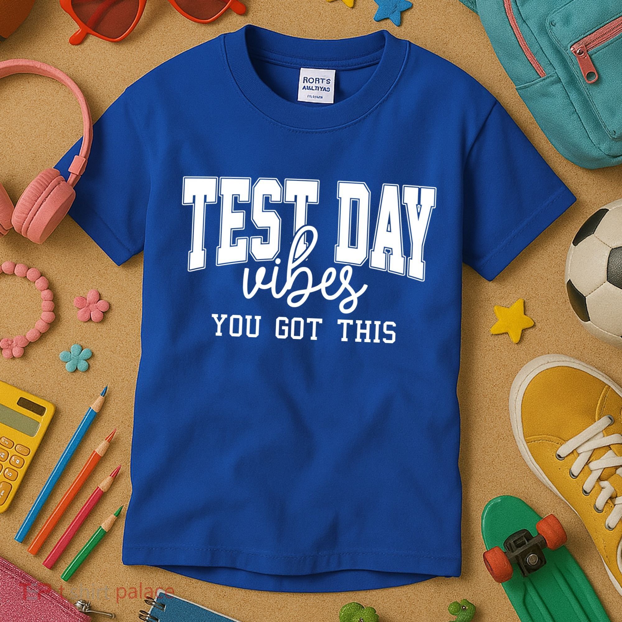 Test Day Vibes You Got This Kids T-Shirt