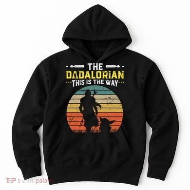 The Dadalorian Vintage This Is The Way Hoodie