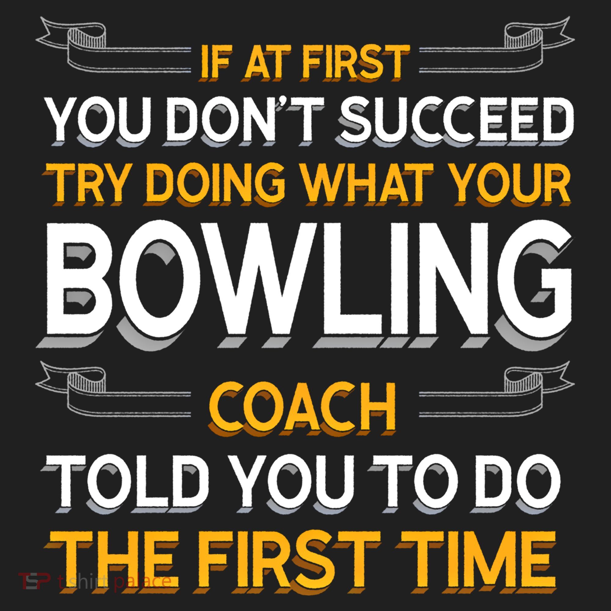 Try Doing What Your Bowling Coach Told You Motivational Gift Tumbler