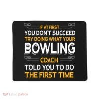 Try Doing What Your Bowling Coach Told You Motivational Gift Mousepad thumb 0