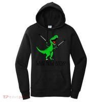 Tgiftrex Dinosaur What Now Bitch Funny Tyrannosaurus Rex Gift Women's Hoodie thumb 0