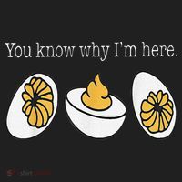 Thanksgiving Dinner You Know Why Im Here Deviled Egg Women's Sweatshirt thumb 2