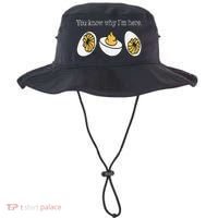 Thanksgiving Dinner You Know Why Im Here Deviled Egg Bucket Hat thumb 0