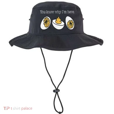 Thanksgiving Dinner You Know Why Im Here Deviled Egg Bucket Hat