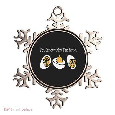 Thanksgiving Dinner You Know Why Im Here Deviled Egg Ornament