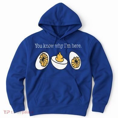 Thanksgiving Dinner You Know Why Im Here Deviled Egg Hoodie