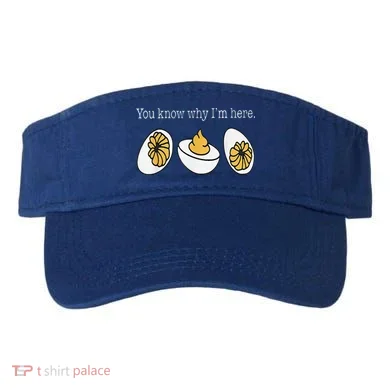 Thanksgiving Dinner You Know Why Im Here Deviled Egg Visor