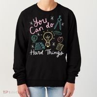Testing Day You Can Do Hard Things Teacher State Testing Women's Sweatshirt thumb 0