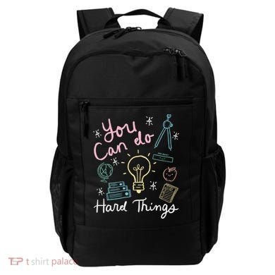 Testing Day You Can Do Hard Things Teacher State Testing Backpack