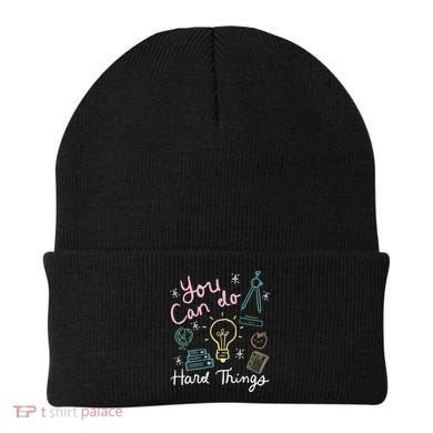 Testing Day You Can Do Hard Things Teacher State Testing Beanie