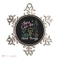 Testing Day You Can Do Hard Things Teacher State Testing Ornament thumb 0