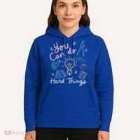 Testing Day You Can Do Hard Things Teacher State Testing Hoodie thumb 5