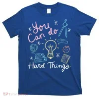 Testing Day You Can Do Hard Things Teacher State Testing T-Shirt thumb 0