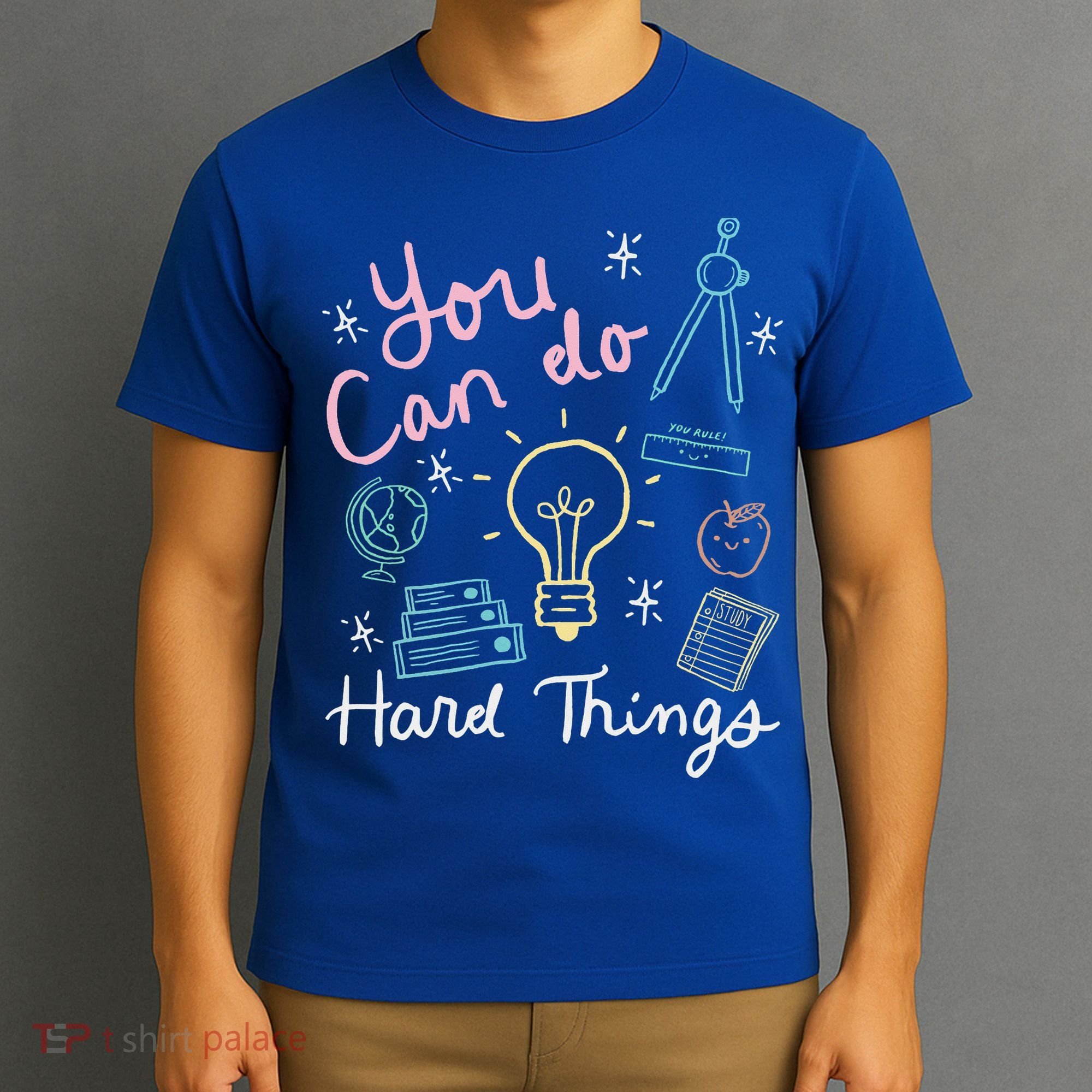 Testing Day You Can Do Hard Things Teacher State Testing T-Shirt