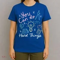 Testing Day You Can Do Hard Things Teacher State Testing T-Shirt thumb 4