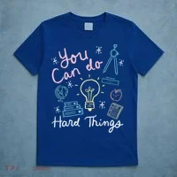 Testing Day You Can Do Hard Things Teacher State Testing T-Shirt thumb 5