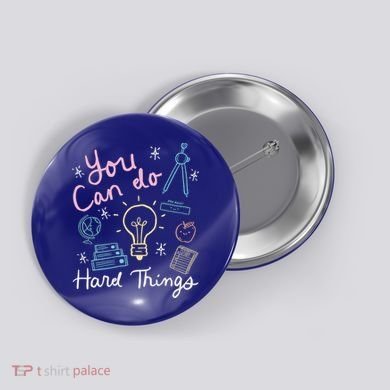 Testing Day You Can Do Hard Things Teacher State Testing Button