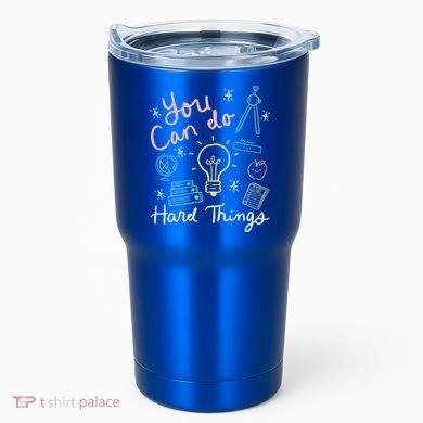 Testing Day You Can Do Hard Things Teacher State Testing Tumbler