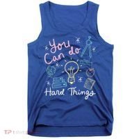 Testing Day You Can Do Hard Things Teacher State Testing Tank Top thumb 0
