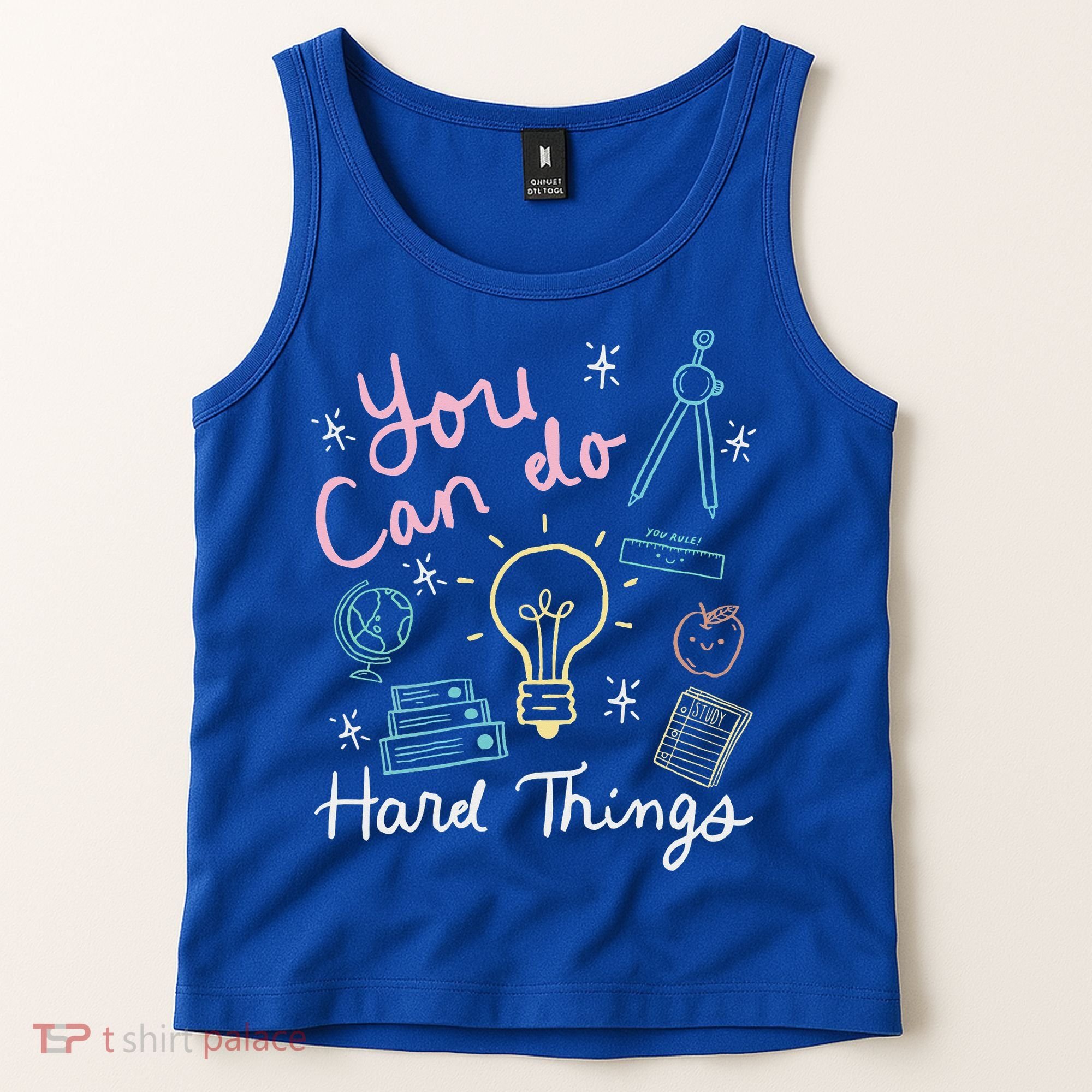Testing Day You Can Do Hard Things Teacher State Testing Tank Top