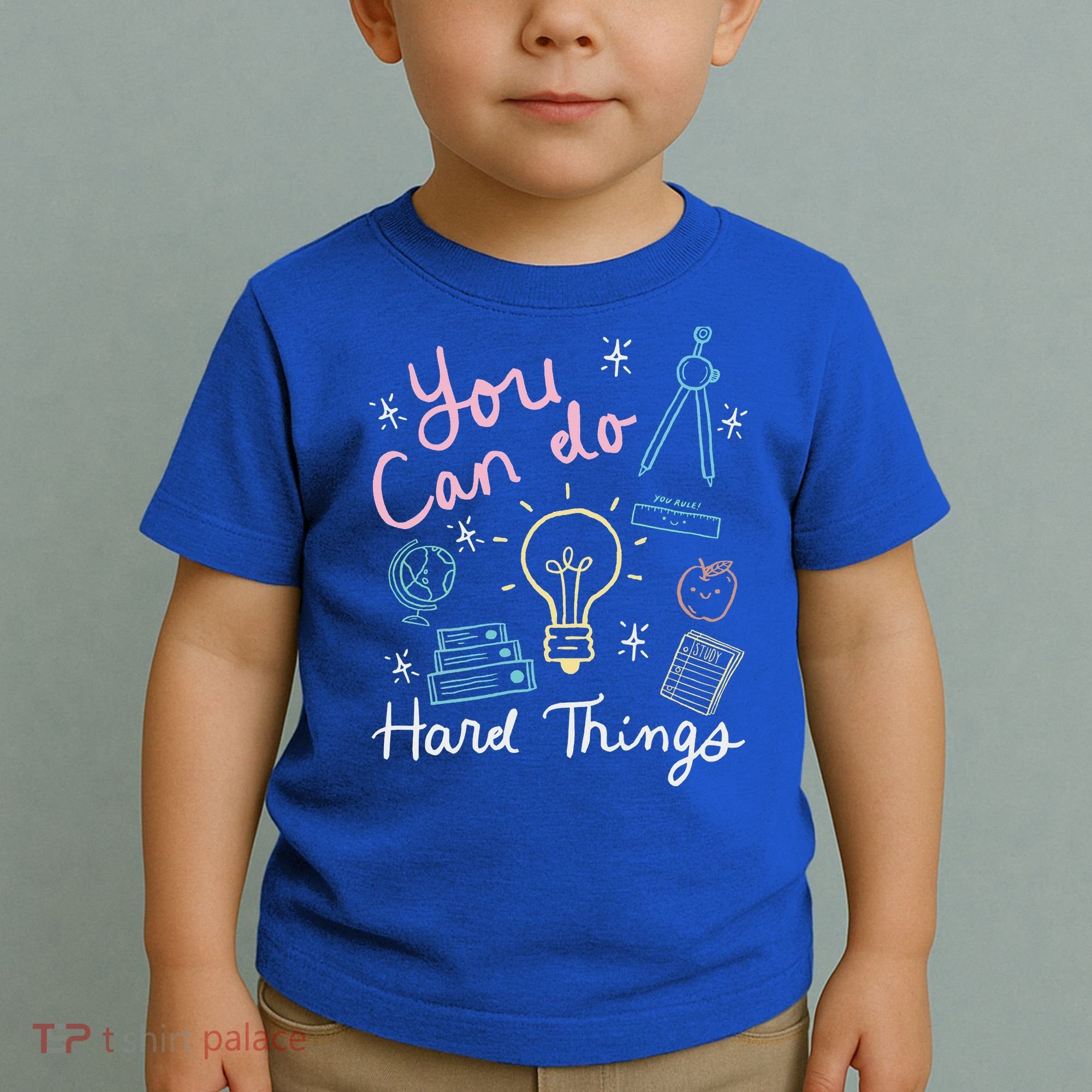 Testing Day You Can Do Hard Things Teacher State Testing Toddler T-Shirt