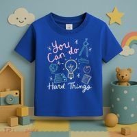 Testing Day You Can Do Hard Things Teacher State Testing Toddler T-Shirt thumb 3
