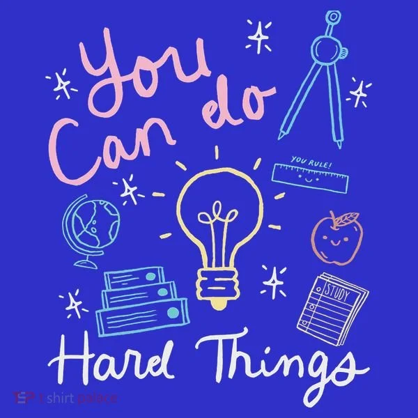 Testing Day You Can Do Hard Things Teacher State Testing Women's Long Sleeve Shirt