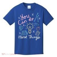 Testing Day You Can Do Hard Things Teacher State Testing Kids T-Shirt thumb 0