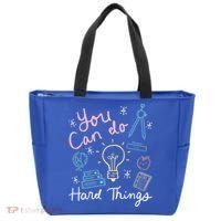 Testing Day You Can Do Hard Things Teacher State Testing Tote Bag thumb 0