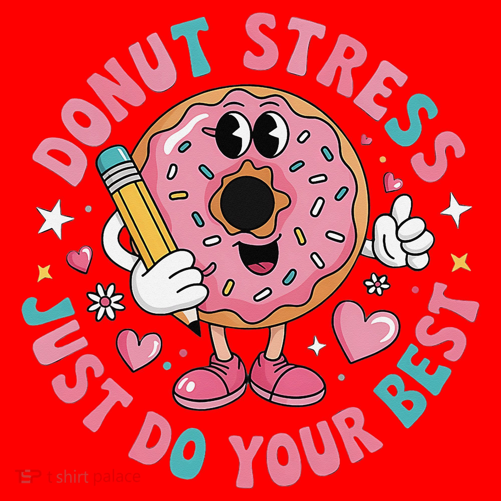 Test Day You Got This Testing Donut Stress Just Do Your Santa Hat