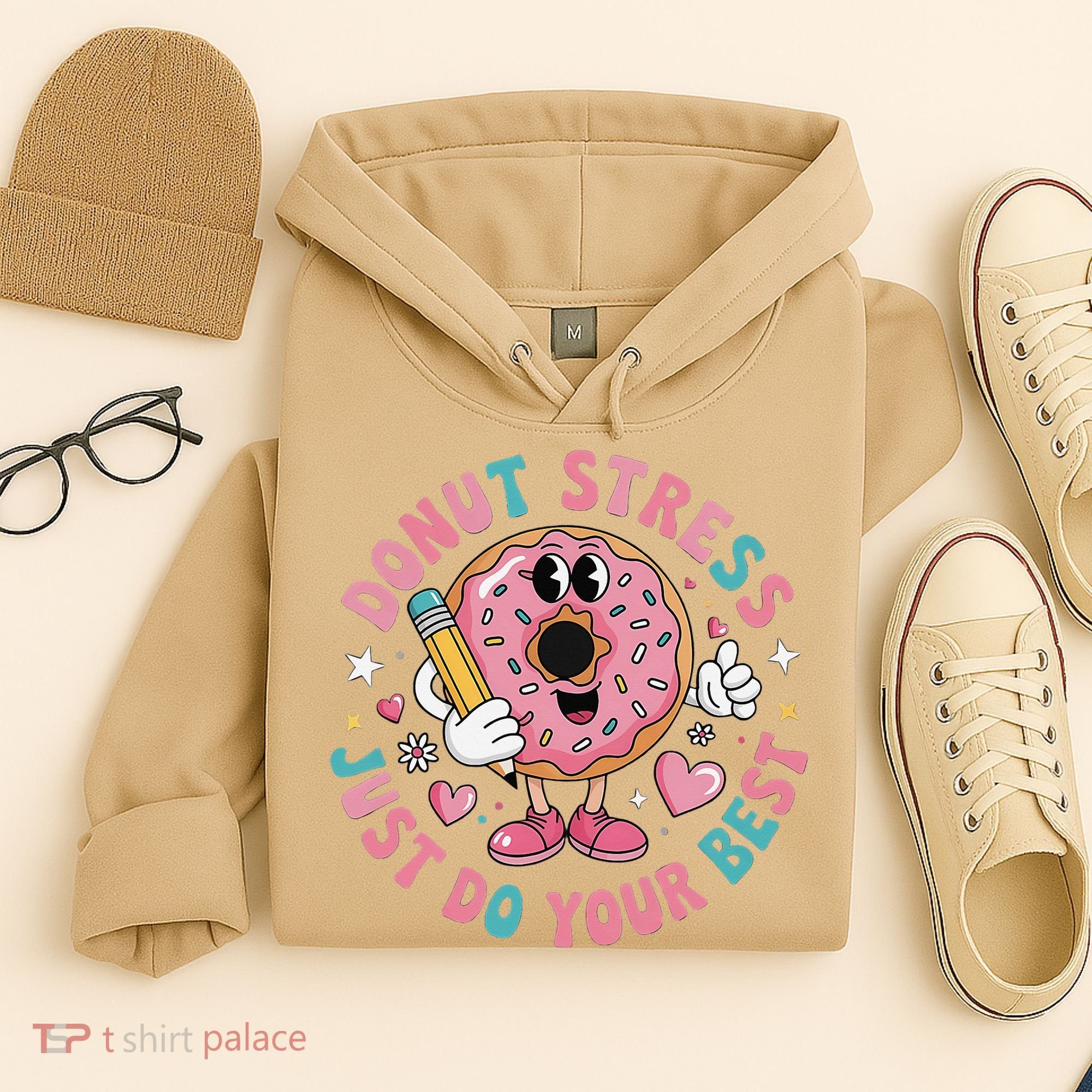Test Day You Got This Testing Donut Stress Just Do Your Hoodie