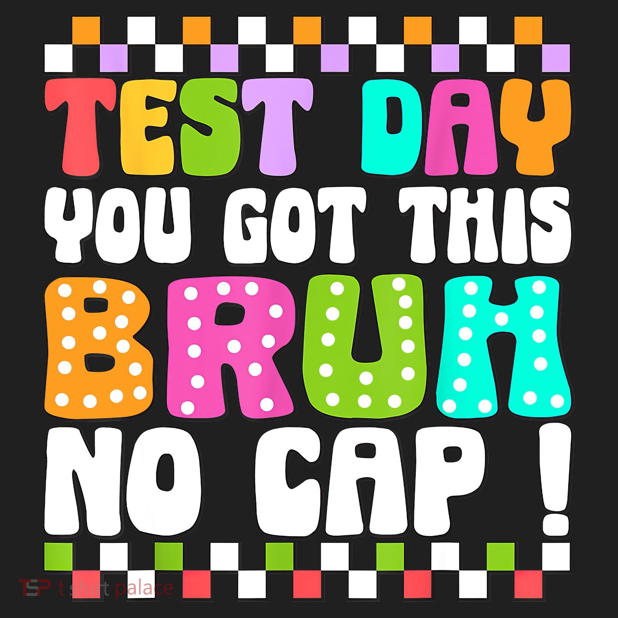 Test Day You Got This Bruh No Cap Funny Testing Day Teacher  Beanie