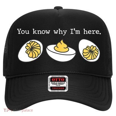 Thanksgiving Dinner You Know Why IM Here Deviled Egg Hat