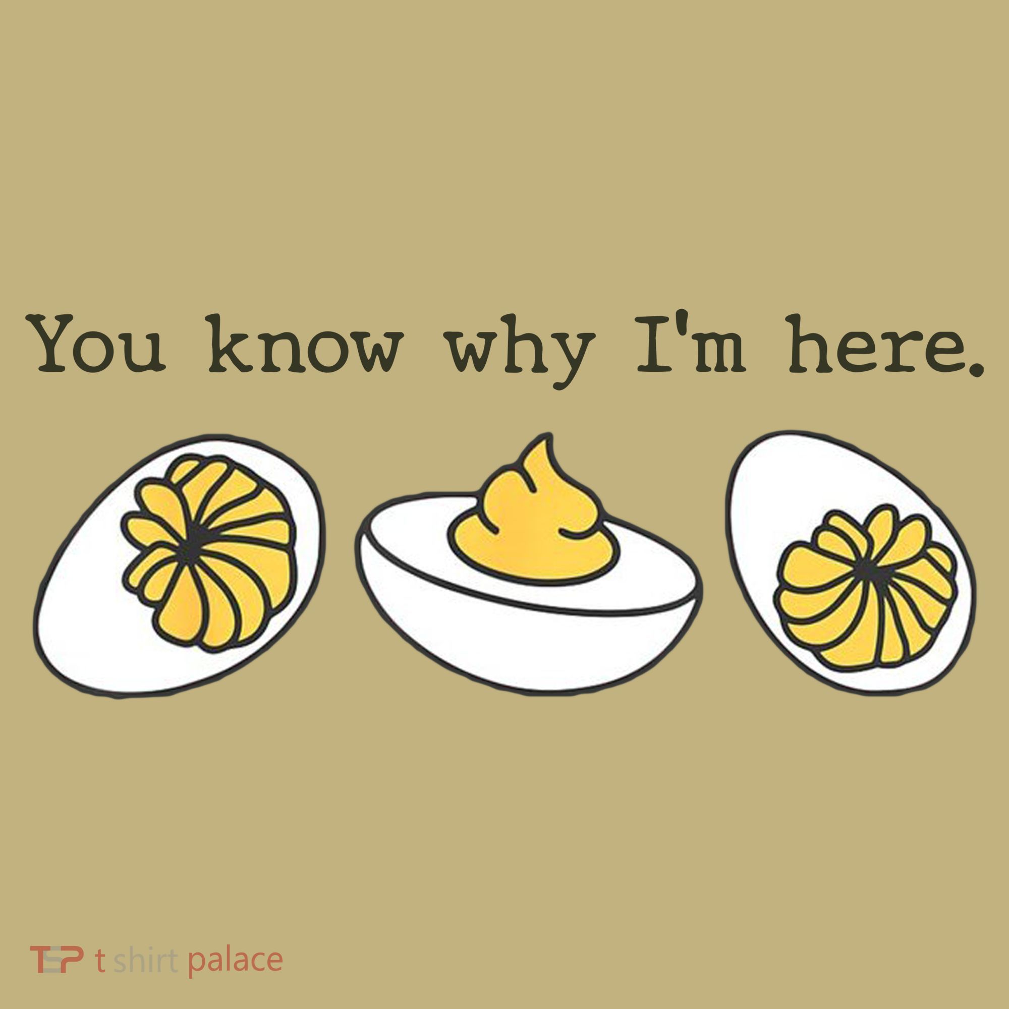 Thanksgiving Dinner You Know Why IM Here Deviled Egg Mousepad