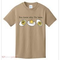 Thanksgiving Dinner You Know Why IM Here Deviled Egg Kids T-Shirt thumb 0
