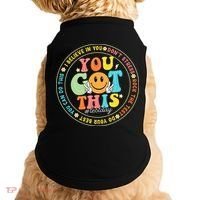 Test Day You Got This Rock The Test Teacher Testing Day Doggie Tank thumb 0
