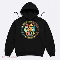 Test Day You Got This Rock The Test Teacher Testing Day Hoodie thumb 0