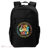 Test Day You Got This Rock The Test Teacher Testing Day Backpack thumb 0