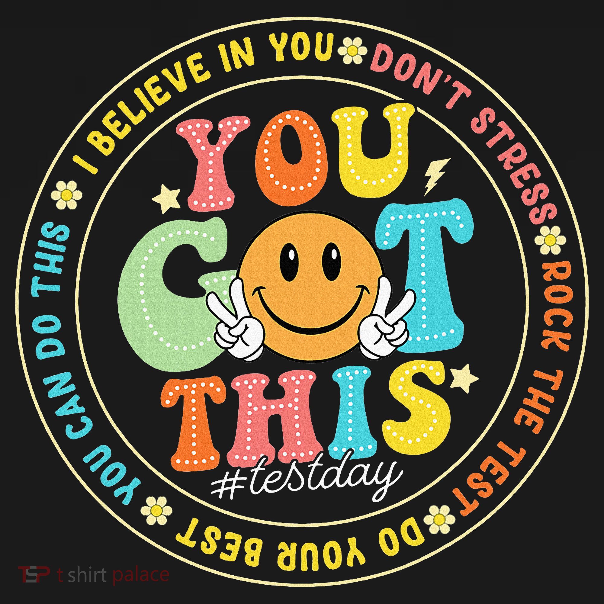Test Day You Got This Rock The Test Teacher Testing Day Pajama Set