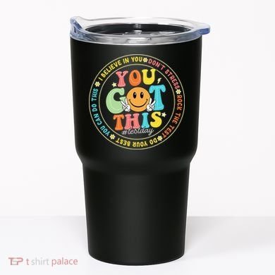 Test Day You Got This Rock The Test Teacher Testing Day Tumbler